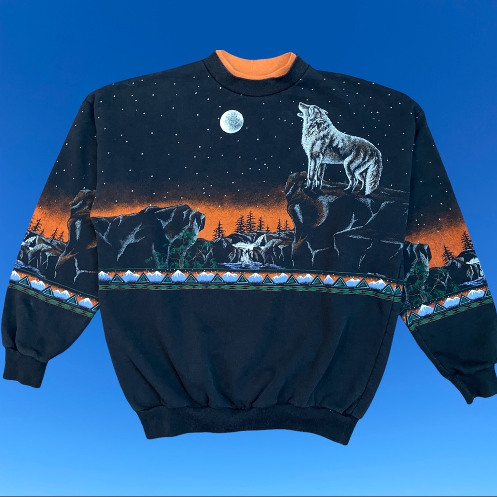 Vintage Artisans Designs AOP Crewneck Sweatshirt